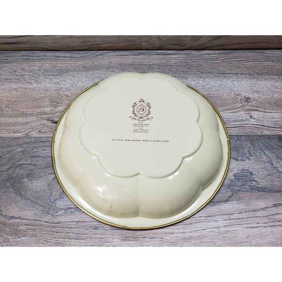 Daher Decorated Ware Round Metal Tin Fruit Tray Dish England - Picture 6 of 7